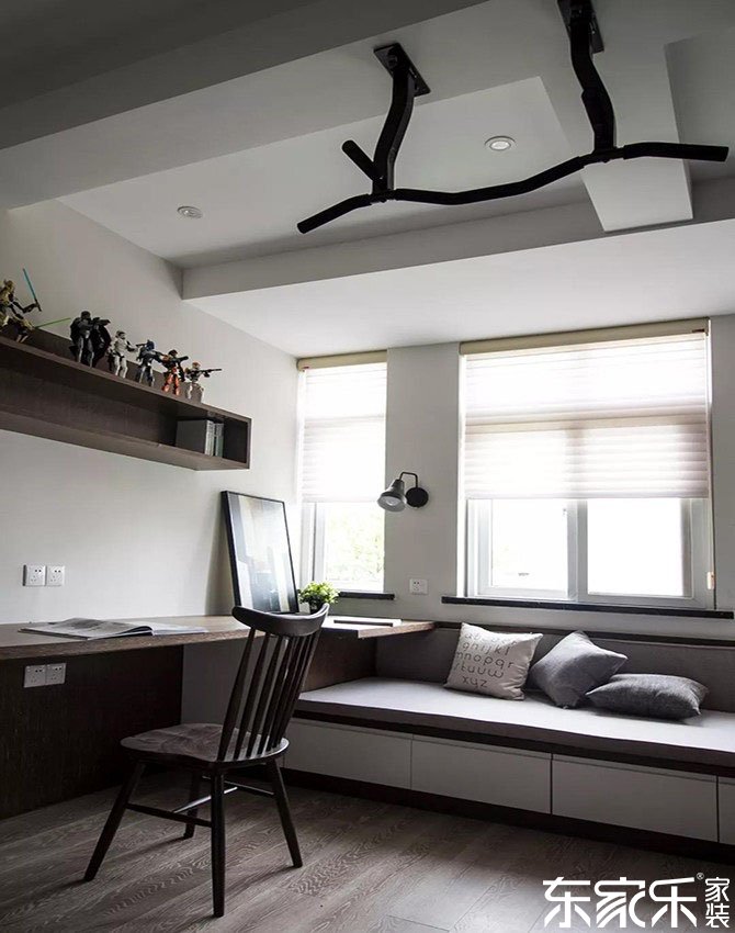 現(xiàn)代與北歐混搭裝修效果圖，簡(jiǎn)單搭配又不失個(gè)性